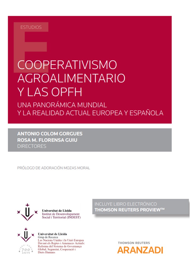 Cooperativismo agroalimentario y las OPFH  Una panorámica mundial y la realidad actual europea y española